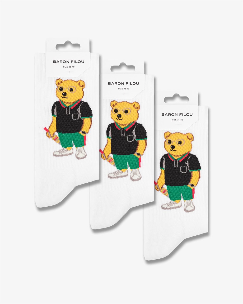 3 Pack Sport Socks CIX.