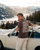 Oversized Backprint T-Shirt ARAB MONEY, ITALIAN HORSEPOWER