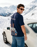 Oversized Backprint T-Shirt CAR WITH SKIS