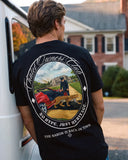 Oversized Backprint T-Shirt BARON IS BACK IN TOWN