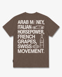 Oversized Backprint T-Shirt ARAB MONEY, ITALIAN HORSEPOWER