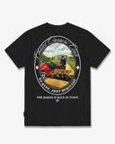 Oversized Backprint T-Shirt BARON IS BACK IN TOWN
