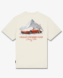 Oversized Backprint T-Shirt SNOWY CAR
