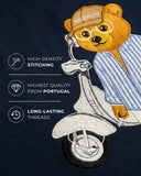 Bestickter Pullover Filou CXVIII.