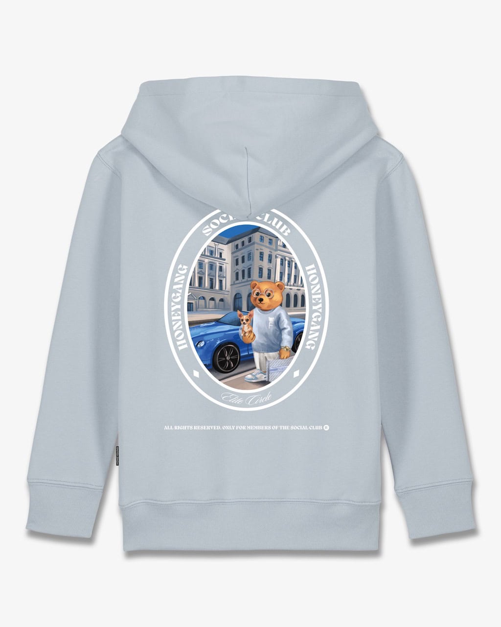 Honeygang Oval Backprint Hoodie CXLIX.