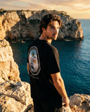 Ovales Rückenaufdruck-T-Shirt Filou CLXVIII.