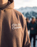 Oversized Backprint Hoodie APRÈS SKI CHAMPION