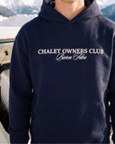 Oversized Backprint Hoodie CAR WITH SKIS