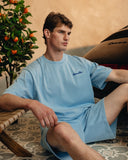 Oversized T-Shirt mit Rückendruck Kaviar-Händler