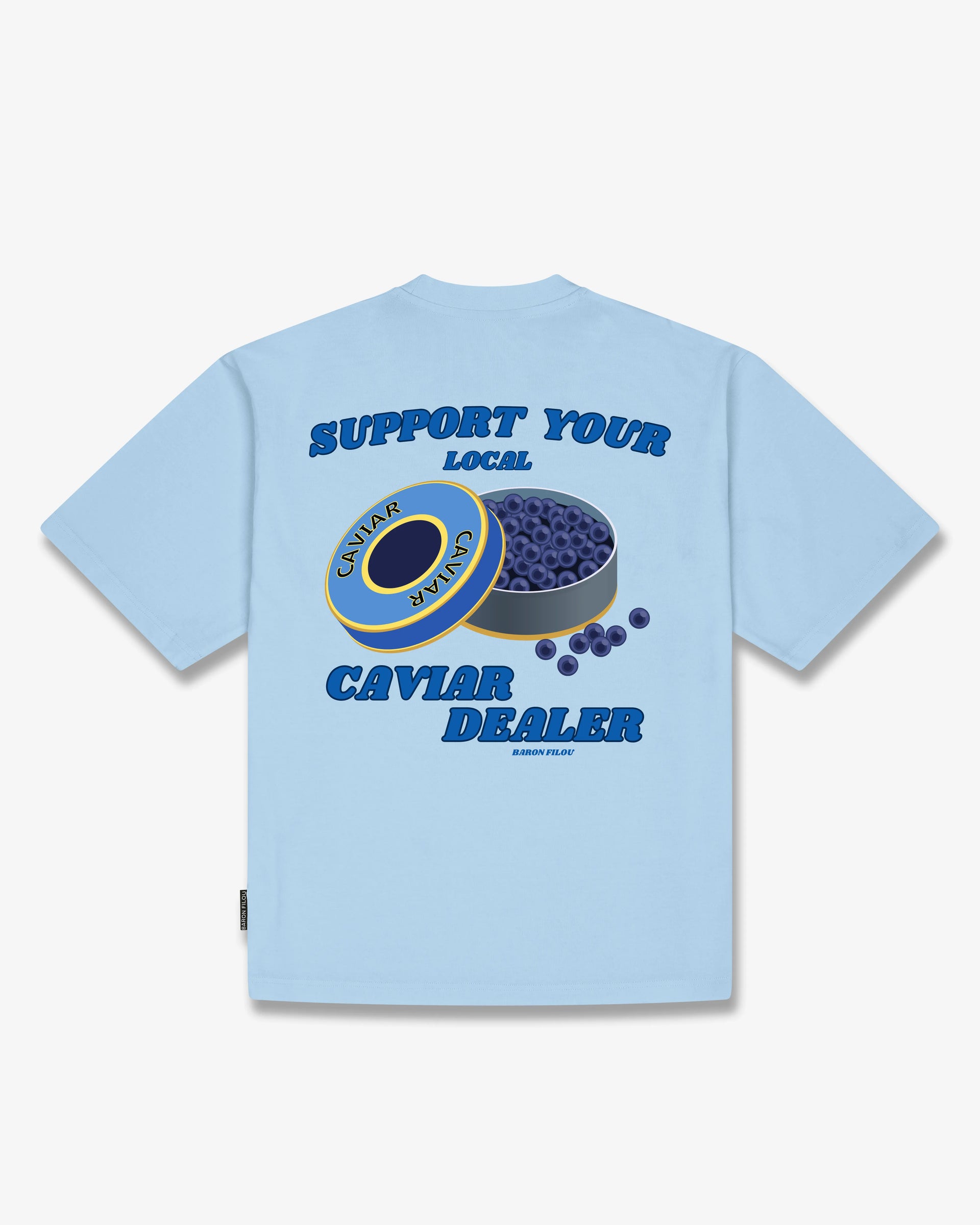 Oversized Backprint T Shirt CAVIAR DEALER