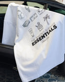 Oversized T-Shirt mit Rückendruck – SOMMER-ESSENTIALS