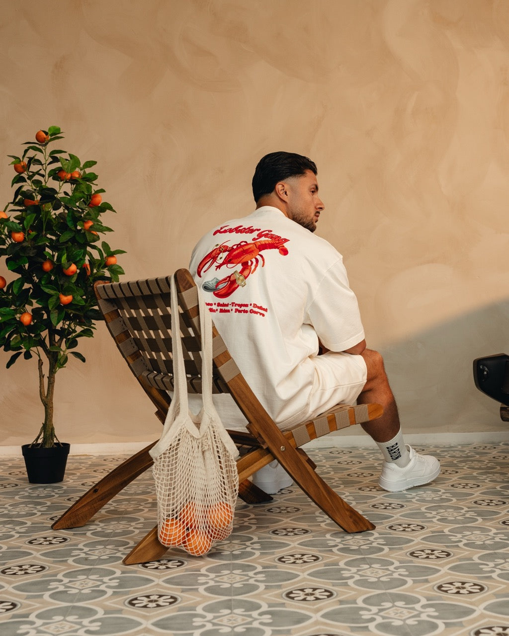 Oversized Backprint T-Shirt LOBSTER GANG – BARON FILOU