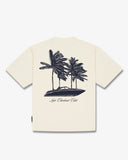 Übergroßes T-Shirt mit Rückendruck: Schnellboote