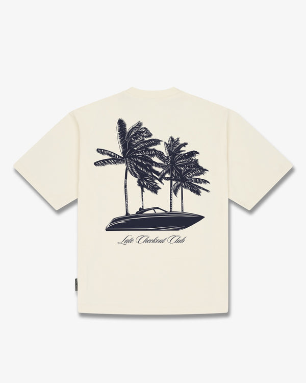 Oversized Backprint T-Shirt SPEED BOATS