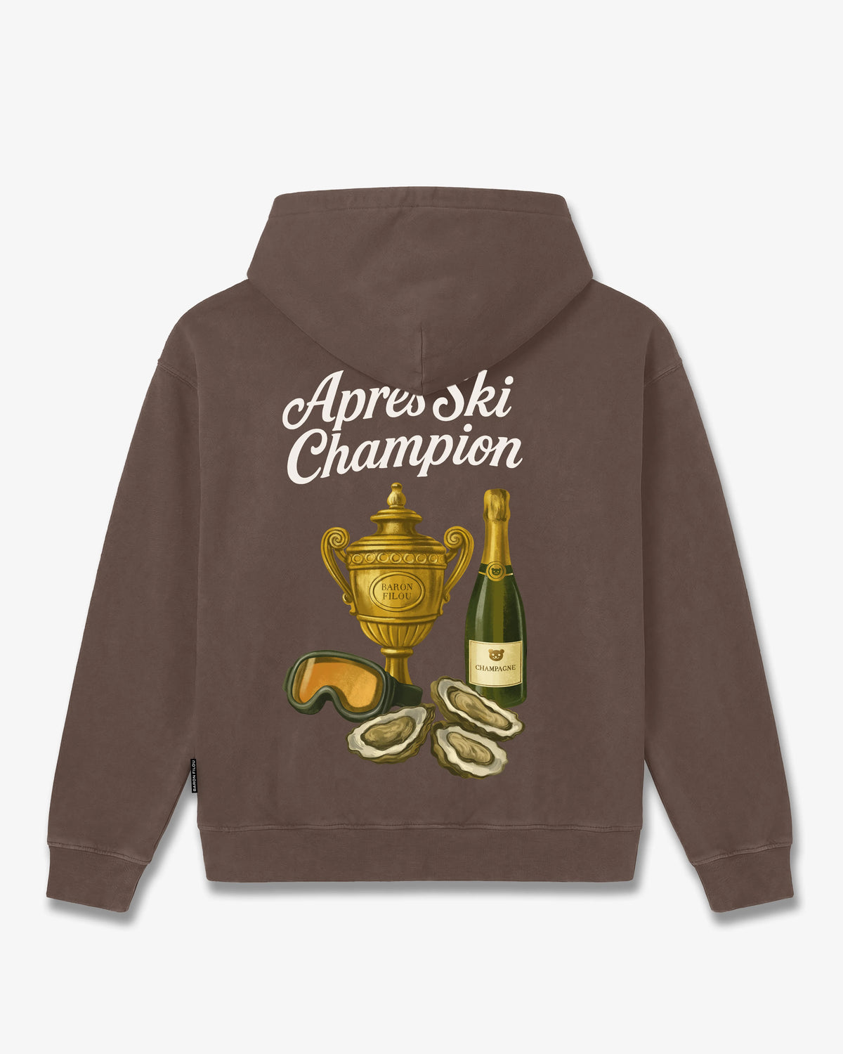 Oversized Backprint Hoodie APRÈS SKI CHAMPION