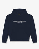 Oversized Backprint Hoodie CAR WITH SKIS