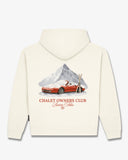 Oversized Backprint Hoodie SNOWY CAR