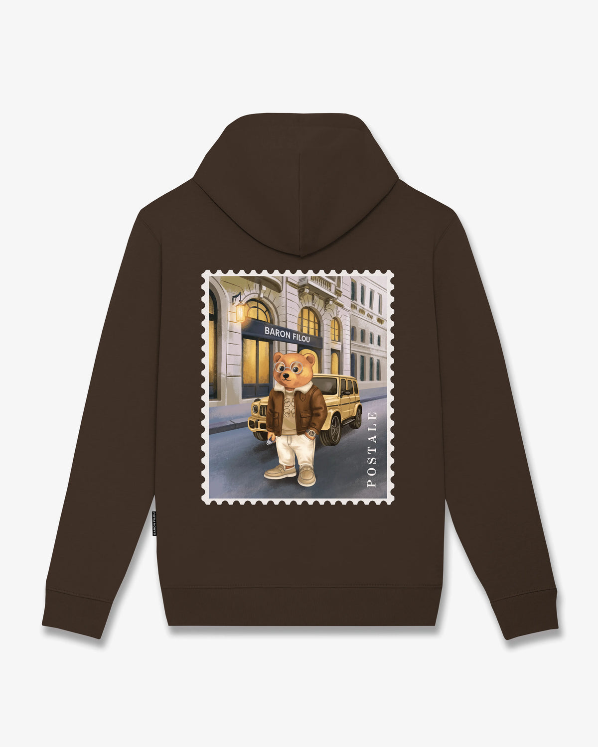 Backprint Poster Hoodie 183 Chalet Owners Club